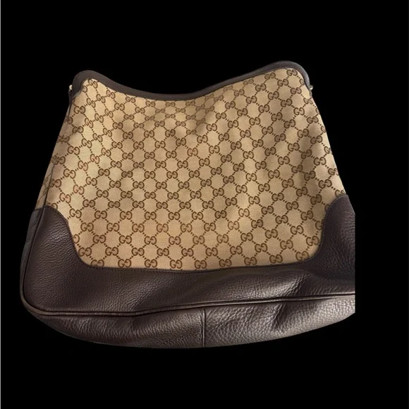 Gucci Canvas Diana Satchel with Bamboo Detail